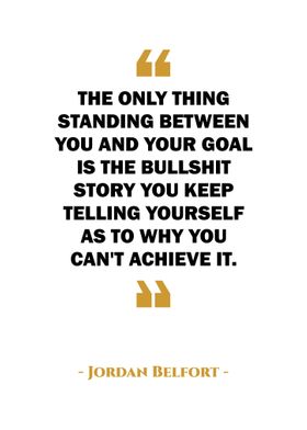 Jordan Belfort Quote