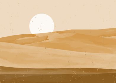 Desert landscape