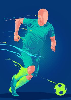 soccer illustration