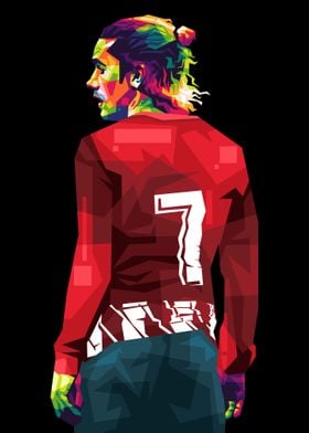 Griezmann Pop Art