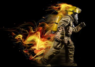 Fireman Ablaze