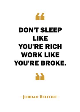 Jordan Belfort Quote