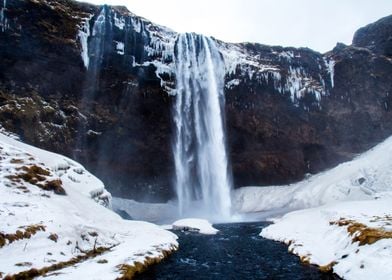 Winter Waterfall