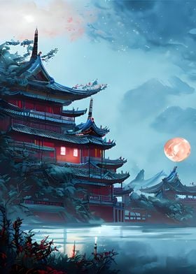 Winter Chinese Palace