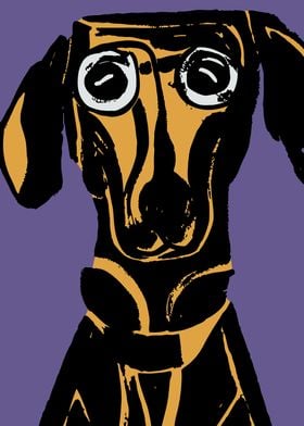 Dachshund Portrait 03