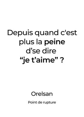 Orelsan CivilisationPerdue