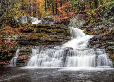 Autumn Waterfall