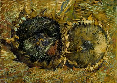 van Gogh Two Sunflowers