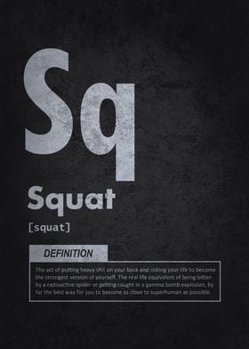 Squat Element Of Strength