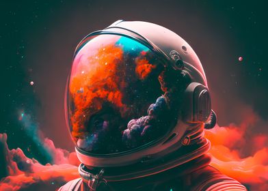 colorful Astronaut