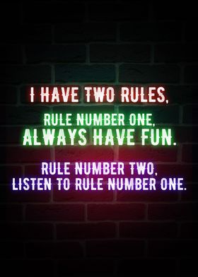Funny Rules Of Life
