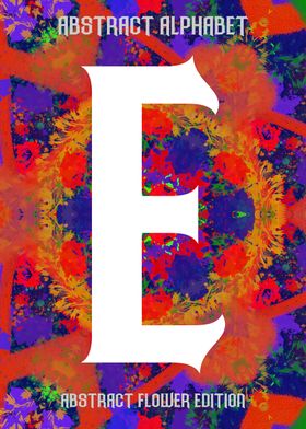 Letter E Personal Poster