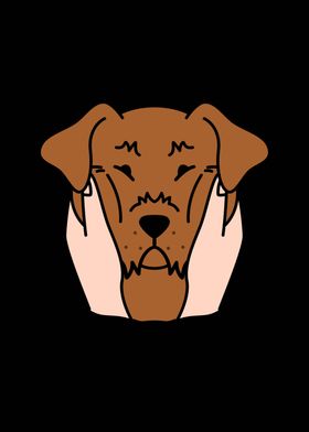 Airedale Terrier Cheeks