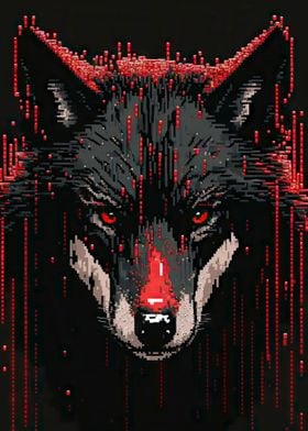 Pixel Wolf