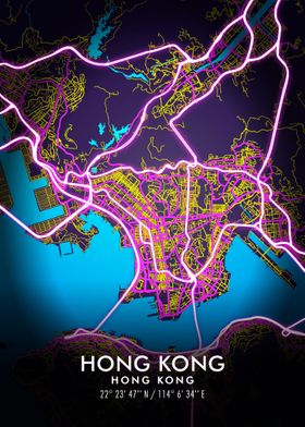 Hong Kong Map