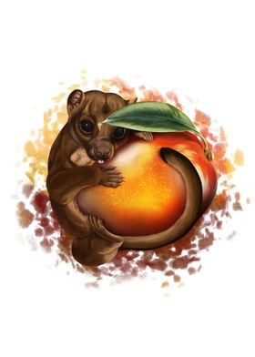 Kinkajou and Mango