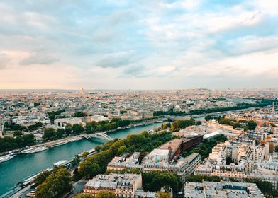 Panoramic view Paris