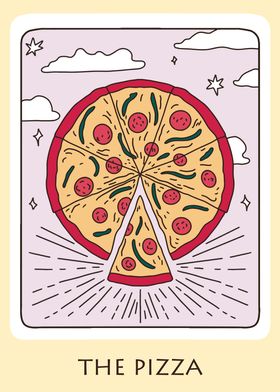 Tarot Card The Pizza