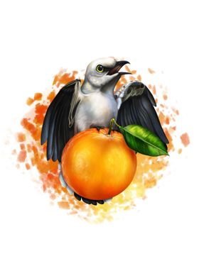 Mockingbird and Orange