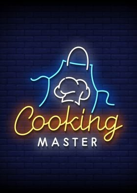 Cooking Master Neon Sign