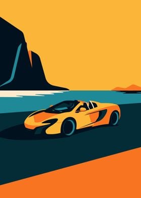 Minimal Car Poster