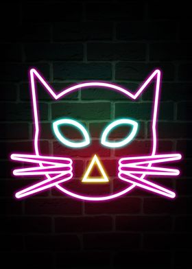 Neon Cat