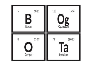 Bogota Periodic Table