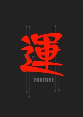 fortune in kanji