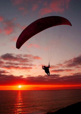 skydiving