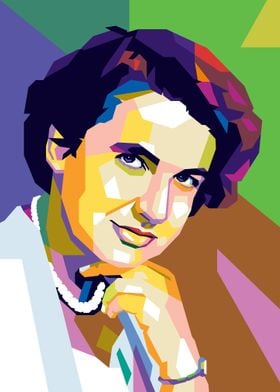 Rosalind Franklin Popart