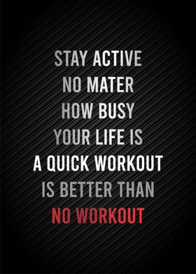 Fitness motivational quote