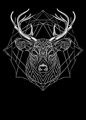 Geometric animal Deer