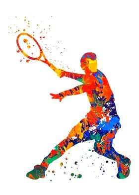 Tennis Player Man