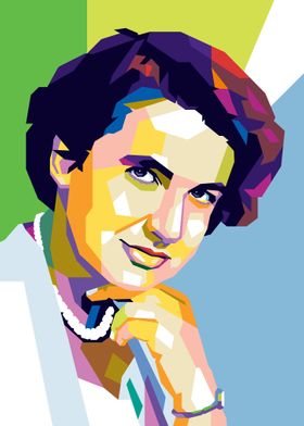 Rosalind Franklin Popart