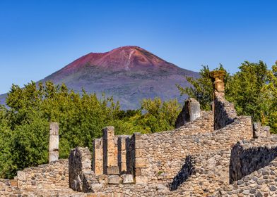 Mount Vesuvius And Pompeii
