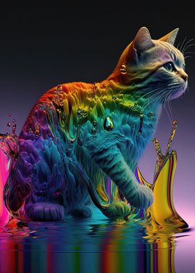 Rainbow Cat