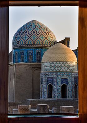 Framed Temple Image