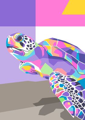 Turtle in WPAP