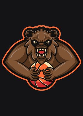 Grizzly bear basketball