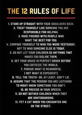 the 12 rules of life 