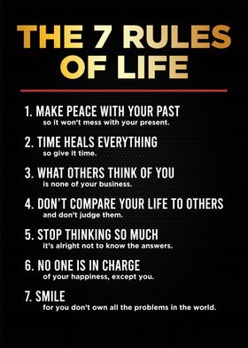 the 7 rules of life