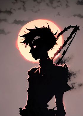 Silhouette Anime Style