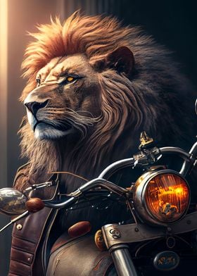 lion king on motor