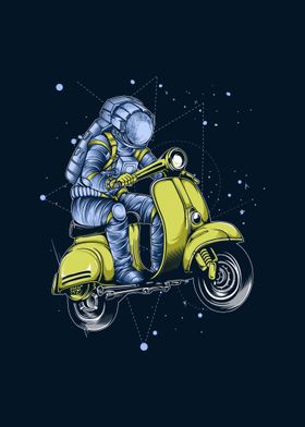 scooter astonaut