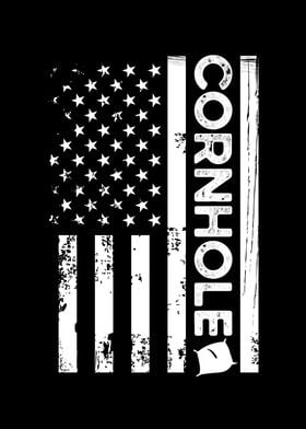 Cornhole USA flag