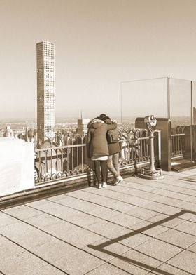 New York City Views Sepia