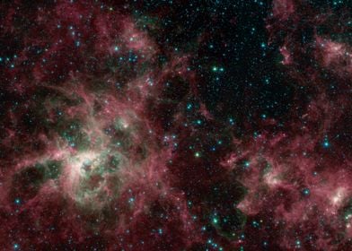 Tarantula Nebula Spitzer