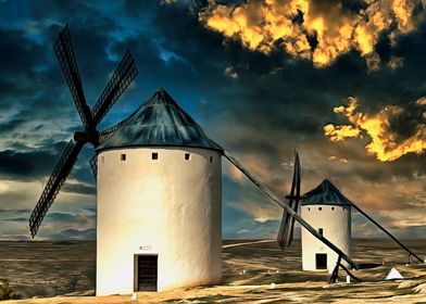 WINDMILLS IN SPAIN