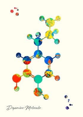 Dopamine Molecule