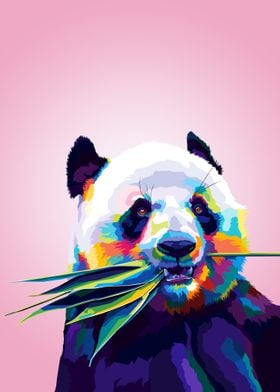 Panda Pop art